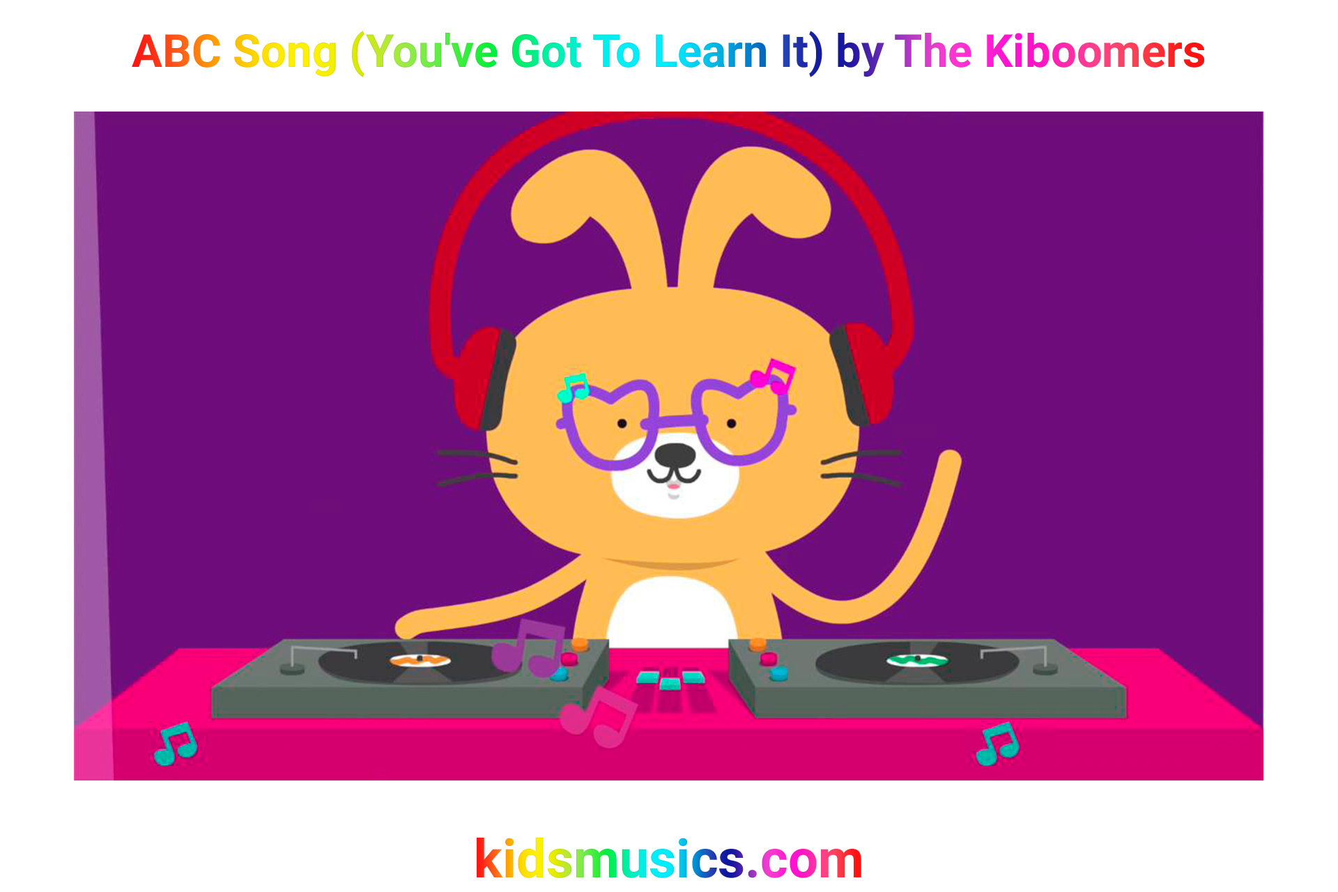 ABC Song (You've Got To Learn It) by The Kiboomers